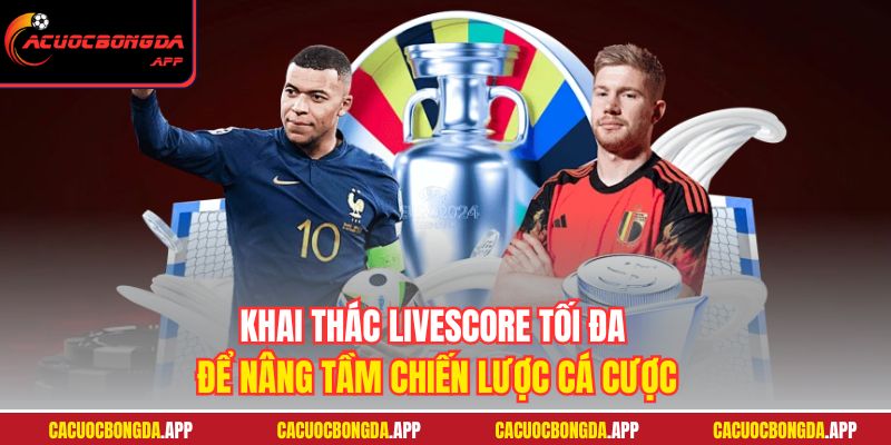Khai thác Livescore tối đa để nâng tầm chiến lược cá cược