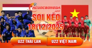 U22 Việt Nam vs U22 Thái Lan